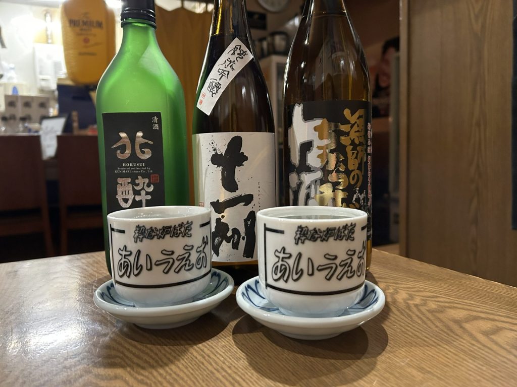 道内の酒蔵の銘酒も取り揃えています